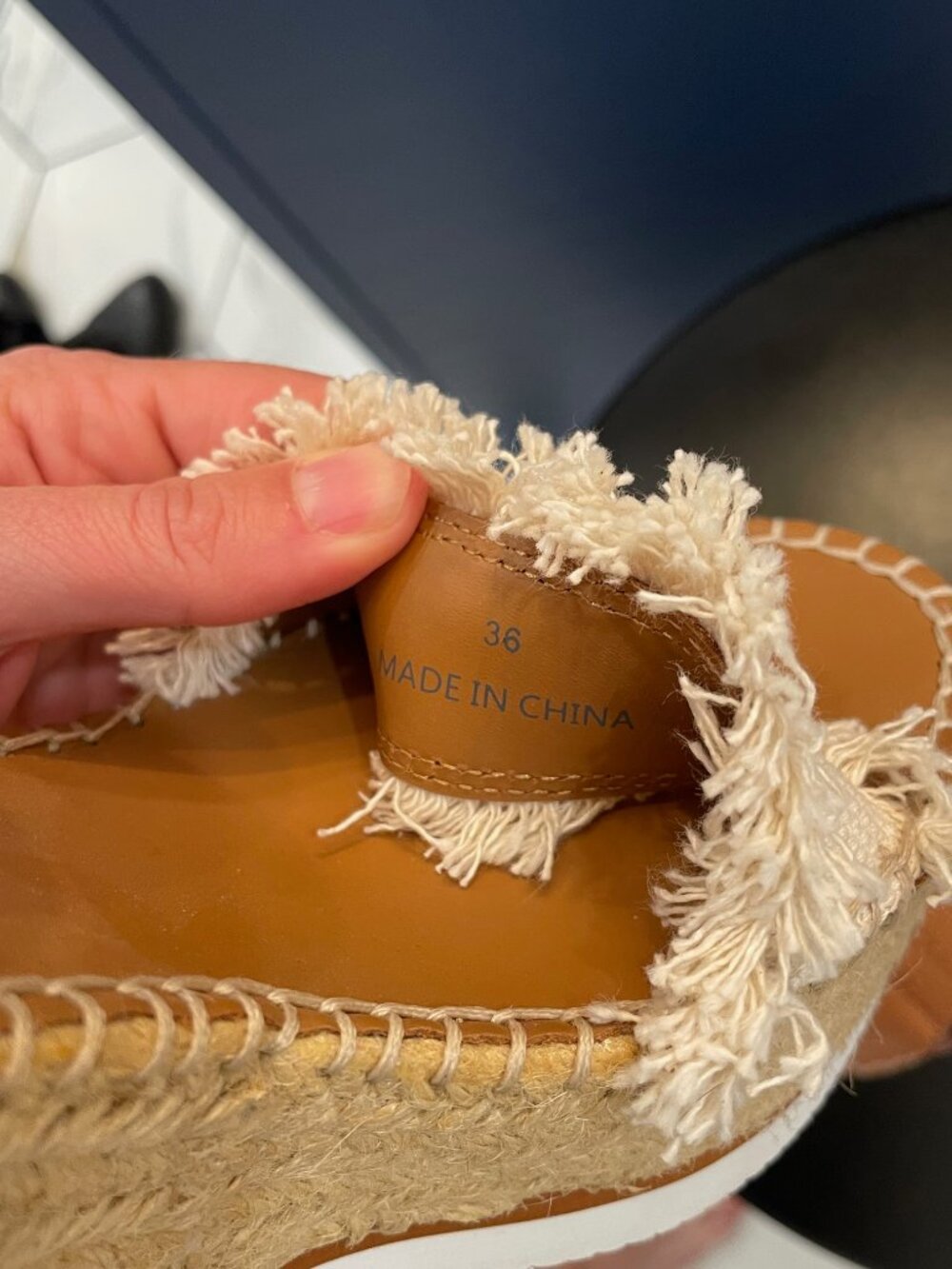 See by Chloé Glyn Espadrille Platform Wedges | Size 6 | Excellent - Picture 5 of 7